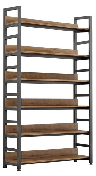 Zondo.hr Regal Jandes 2 (hrast tamni + crna). 1119413