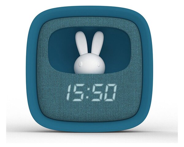 MOB Noćna Svjetiljka i budilica Billy Clock - Dark Blue 1057