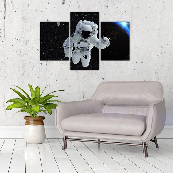 Slika - Astronaut u svemiru (90x60 cm)