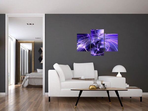 Slika tehničke apstrakcije (90x60 cm)