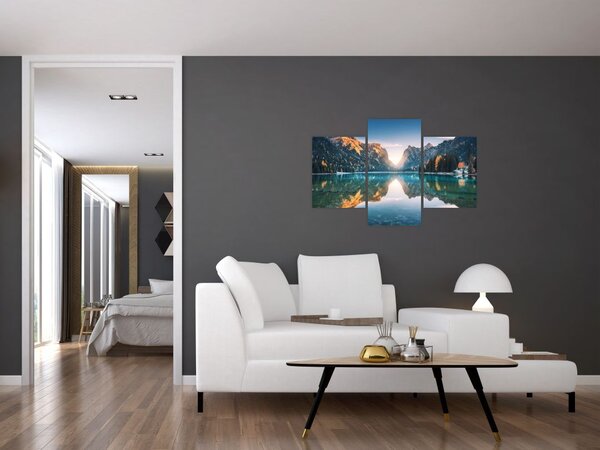 Slika - Gorsko jezero (90x60 cm)