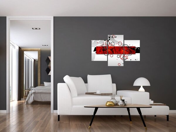 Slika apstrakcije (90x60 cm)