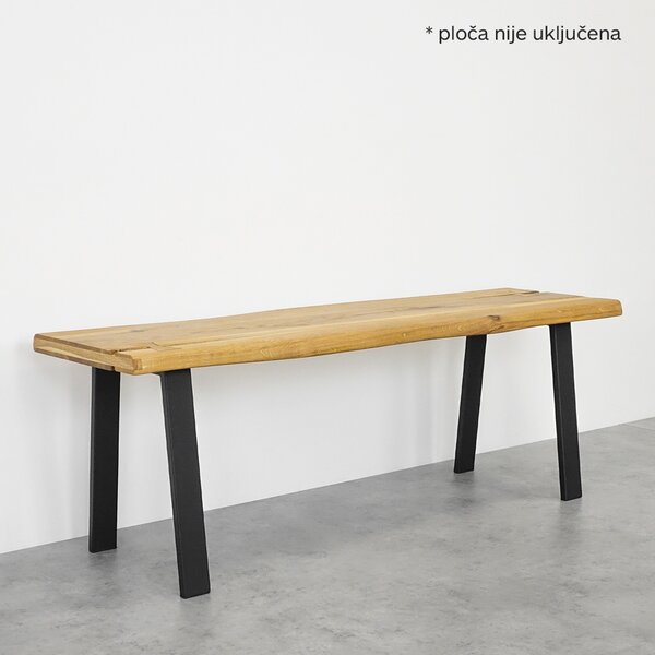 Noga za stolić/klupu Neo crna 2 komada, 450 mm
