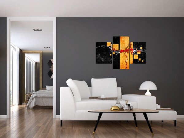 Apstraktna slika - Plesačica (90x60 cm)