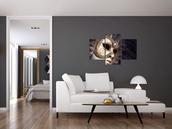 Slika skulpture s maskom (90x60 cm)