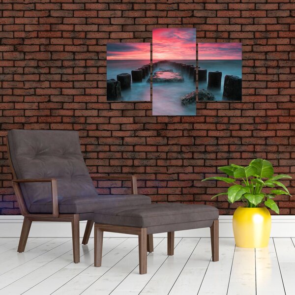 Slika - Stijene u moru (90x60 cm)