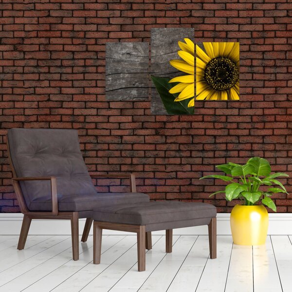 Slika - Cvijet suncokreta (90x60 cm)