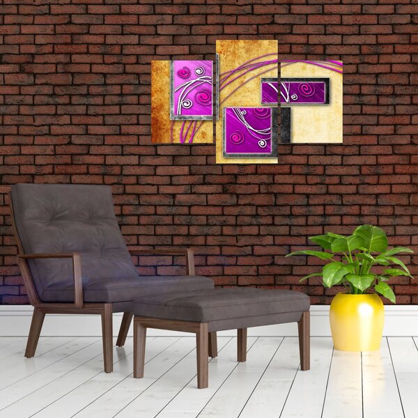 Slika apstrakcije (90x60 cm)