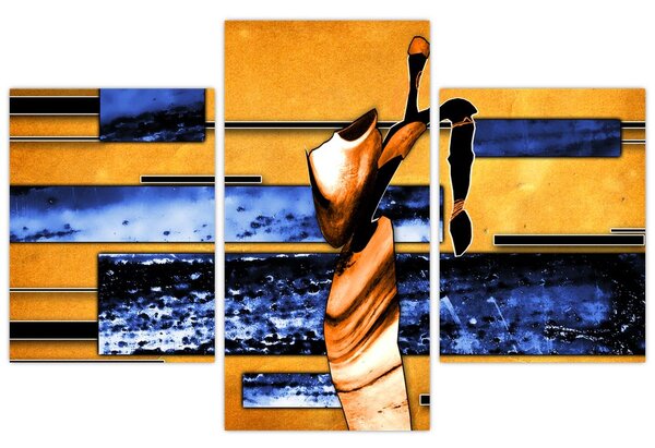 Slika apstraktne slike (90x60 cm)