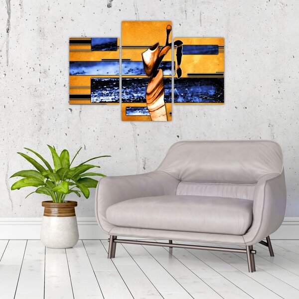 Slika apstraktne slike (90x60 cm)