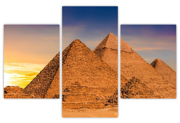 Slika - Egipatske piramide (90x60 cm)