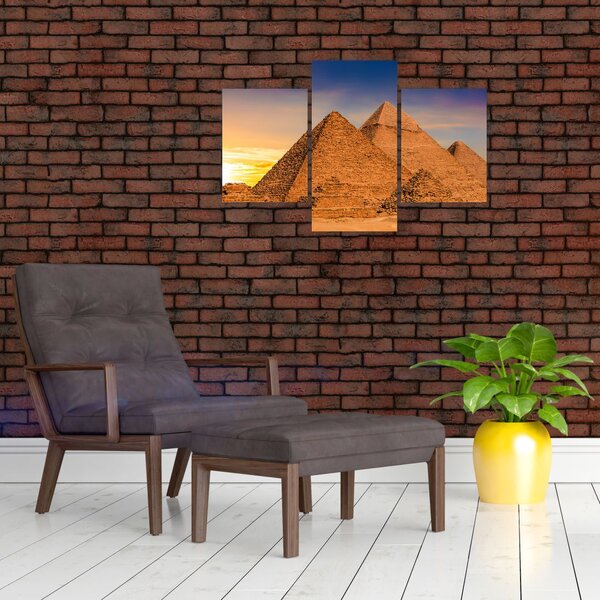Slika - Egipatske piramide (90x60 cm)