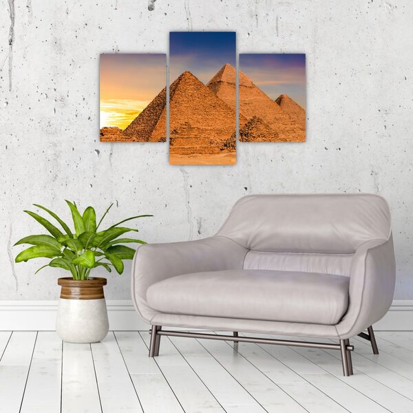 Slika - Egipatske piramide (90x60 cm)