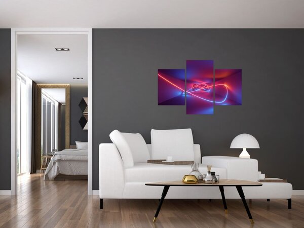 Slika moderne apstrakcije (90x60 cm)