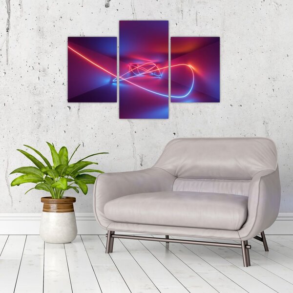Slika moderne apstrakcije (90x60 cm)