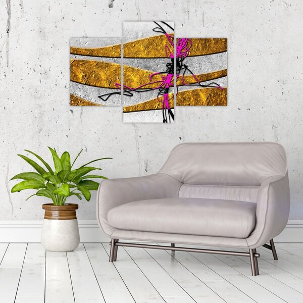 Slika apstrakcije (90x60 cm)