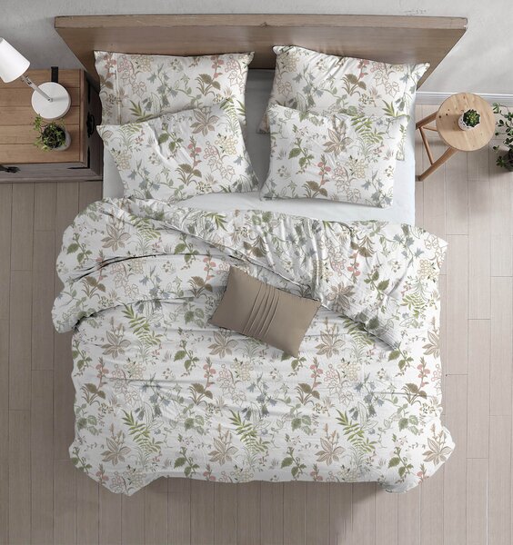 Posteljina od Renforcé pamuka FLORWELLA bijela Dimenzije posteljine: 70 x 90 cm | 140 x 200 cm