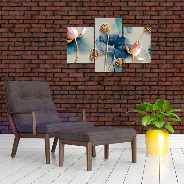 Slika s cvijećem (90x60 cm)
