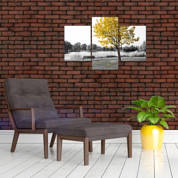 Slika - Odmor u parku (90x60 cm)