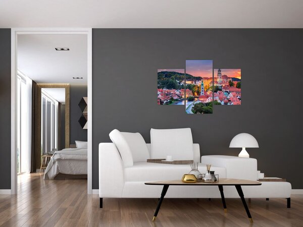 Slika - Český Krumlov (90x60 cm)