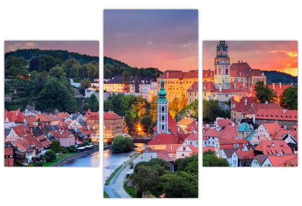 Slika - Český Krumlov (90x60 cm)