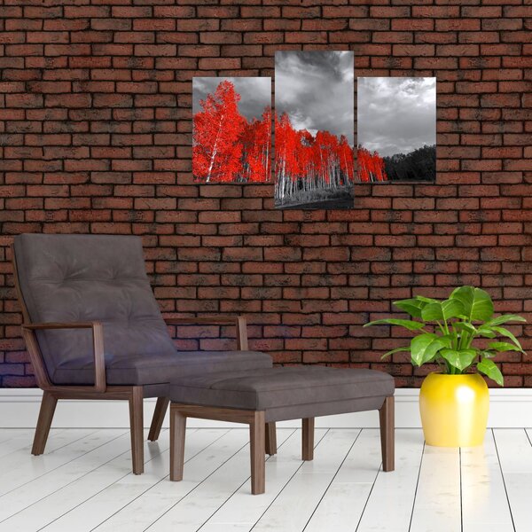 Slika - Drveće u jesenskim bojama (90x60 cm)
