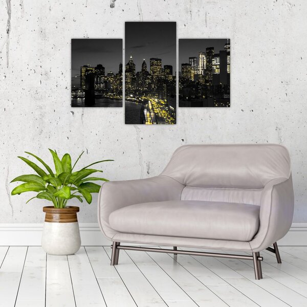 Slika noćne metropole (90x60 cm)