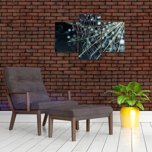 Slika - Cvijet s paučinom (90x60 cm)