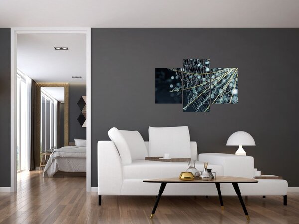 Slika - Cvijet s paučinom (90x60 cm)