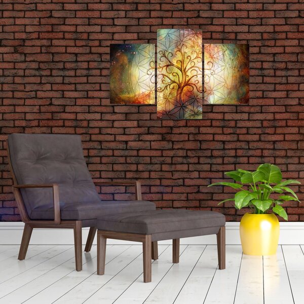 Apstraktna slika stabla (90x60 cm)