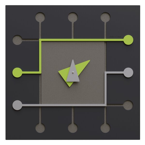 Zidni sat MicroChip 7 boja