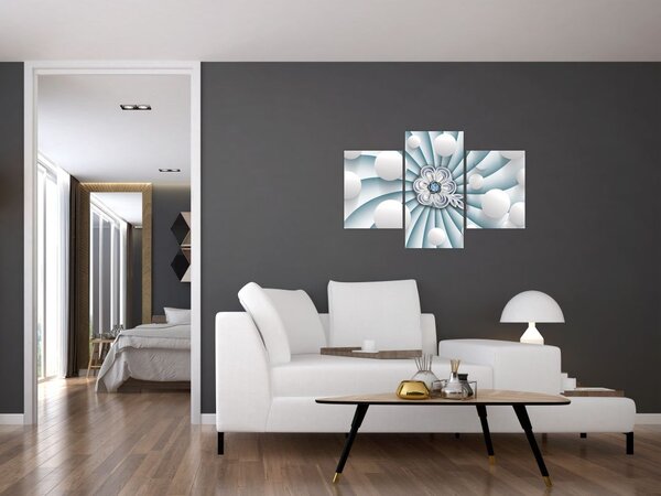 Slika umjetničke apstrakcije (90x60 cm)