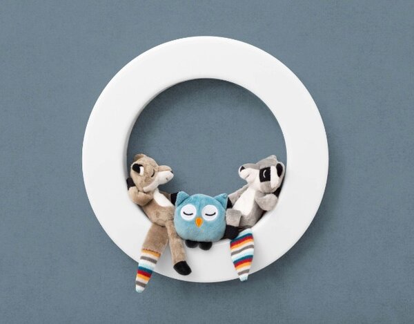 Zazu noćno svjetlo s mekanim igračkama na magnete - USB punjenje - Fay, Rex i Otis