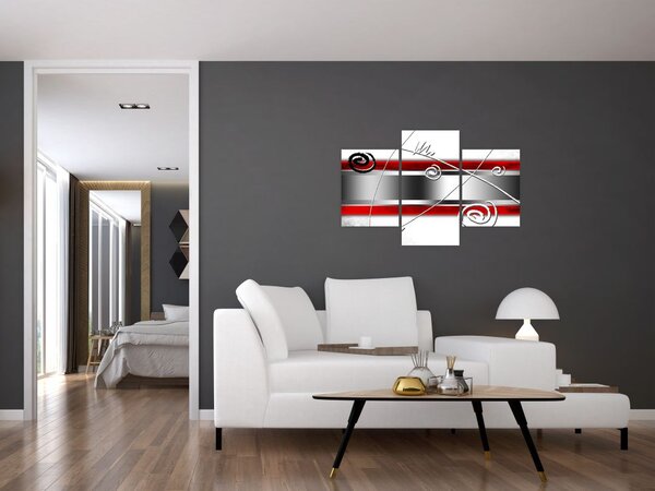 Apstraktna slika (90x60 cm)