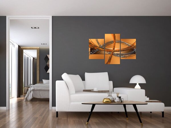 Apstraktna slika (90x60 cm)