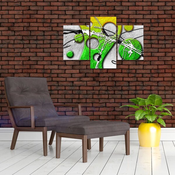 Apstraktna slika (90x60 cm)