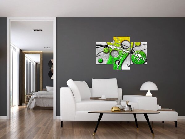 Apstraktna slika (90x60 cm)