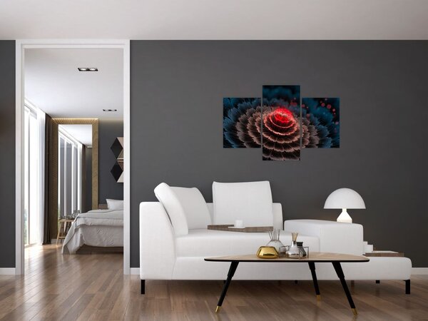 Slika apstrakcije (90x60 cm)