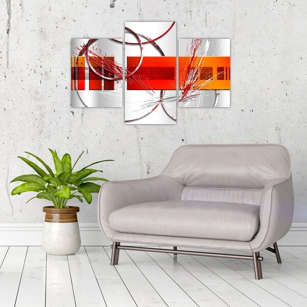 Apstraktna slika (90x60 cm)