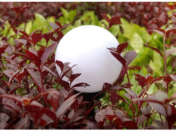 Postavite 4 okrugle LED svjetiljke solarnog poda 36 cm