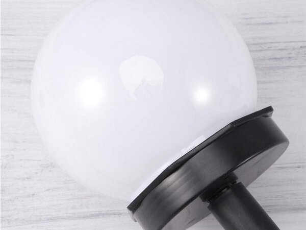 Postavite 4 okrugle LED svjetiljke solarnog poda 36 cm