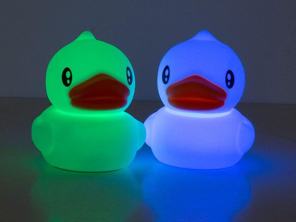 Led rgb akumulatorska mehka otroška lučka touch 1200mah usb račka + daljinec - verk group
