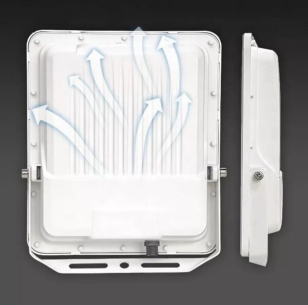 Solarni led reflektor 50w + daljinski upravljalec ip66 - hurtnet