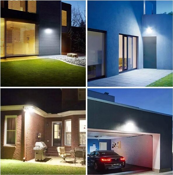Solarni led reflektor 50w + daljinski upravljalec ip66 - hurtnet