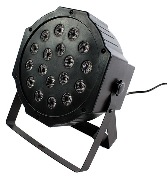 Disco par lcd 18 rgb led reflektor dmx i rad na zvuk 18w