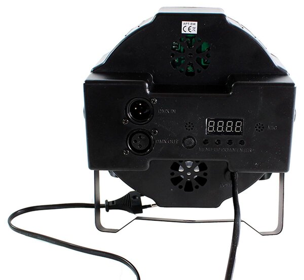 Disco par lcd 18 rgb led reflektor dmx i rad na zvuk 18w