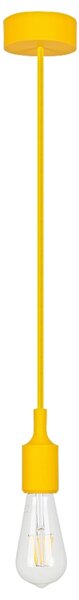 Rabalux 1413 - Viseća svjetiljka ROXY E27/40W žuta