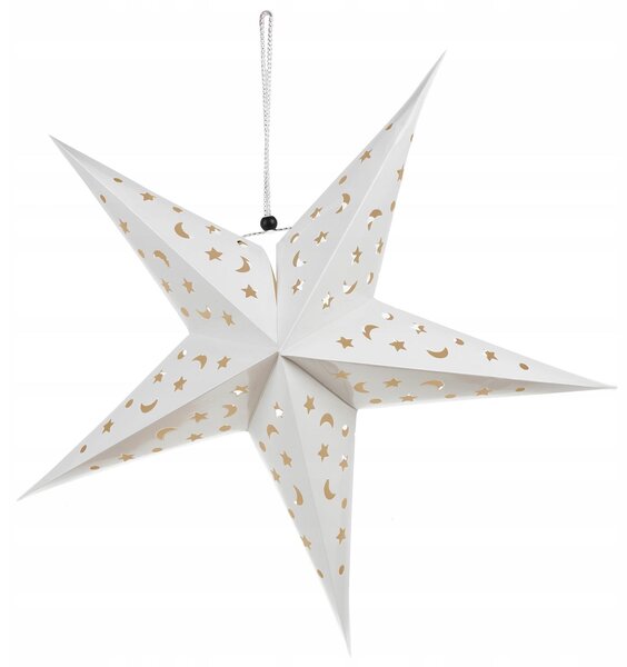 3D LED zvijezda 60 cm topla bijela