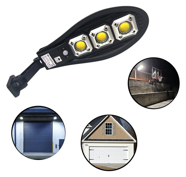 Solarna cesta LED COB svjetiljka sa senzorom pokreta i daljinski upravljač 180W