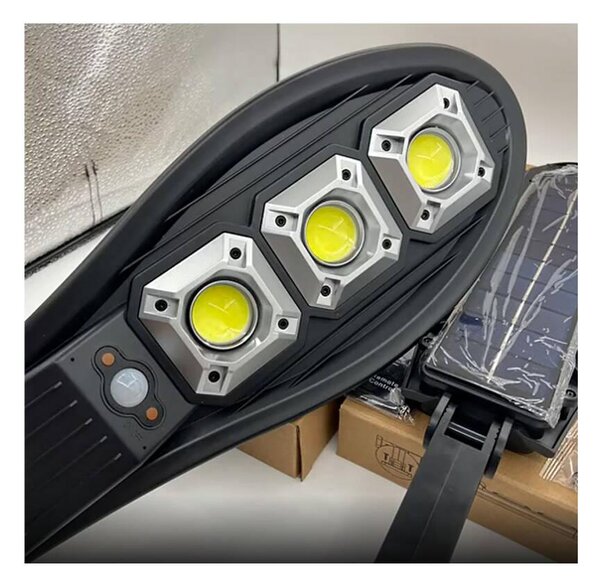 Solarna cesta LED COB svjetiljka sa senzorom pokreta i daljinski upravljač 180W